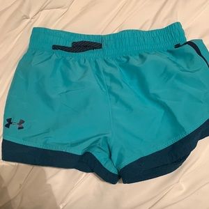 Teal/Blue Under Armor Shorts